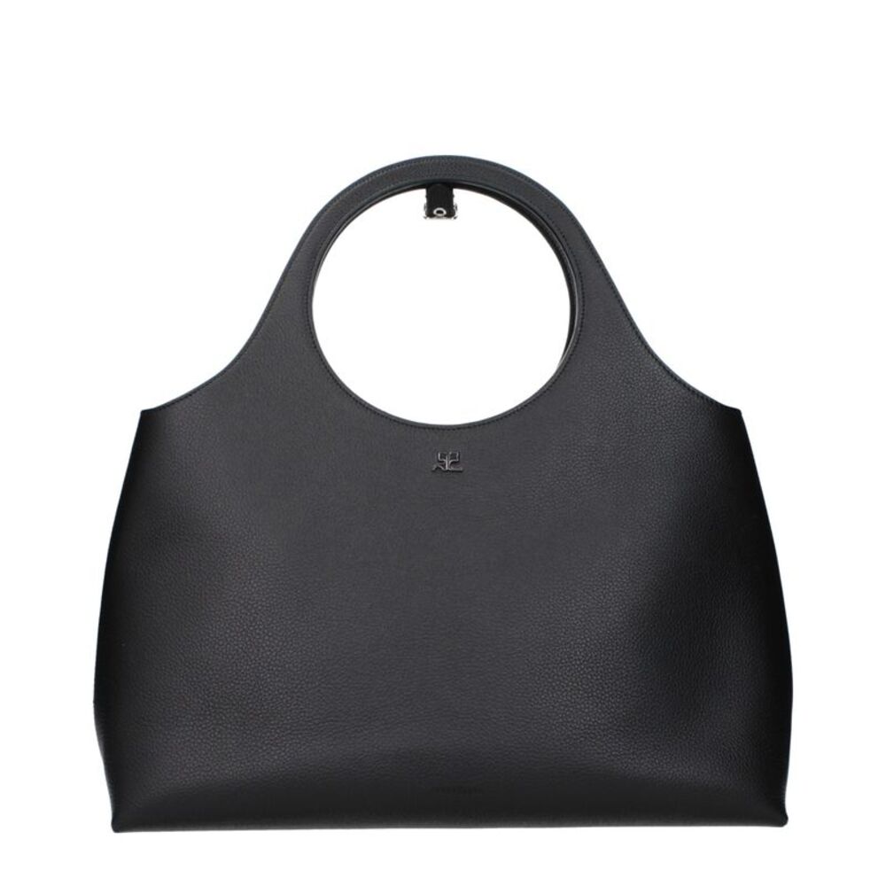 Courrèges Black Leather Women's Handbag